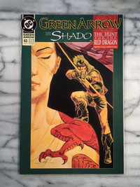 Green Arrow and Shado #63 DC Comic Book HUNT FOR THE RED DRAGON