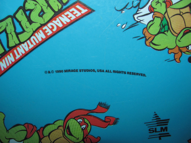 Vintage 1990 TMNT Teenage Mutant Ninja Turtles Sled Toboggan in Toys & Games in Ottawa - Image 4