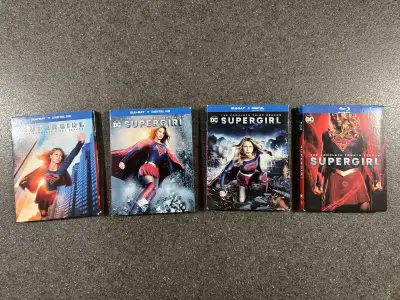 Supergirl TV Show The First Four Seasons Blu Ray Collection, View more