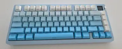 ARMOURY PD75M Clavier mécanique à montage par joint tri-mode entièrement en aluminium échangeable à...