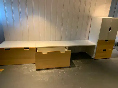 Lot de meubles rangement IKEA Stuva très bon état., View more
