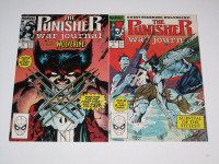 Marvel Comics Punisher War Journal#'s 6 & 7 Wolverine comic book