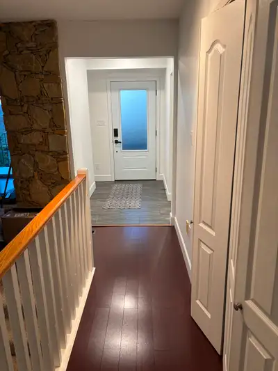 Fully furnished 3-bedroom upper-level home available for 30-day minimum stays in a quiet residential...