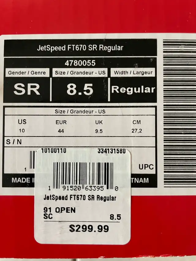 Ccm FT670 men’s hockey skates size 8.5R in Hockey in City of Toronto - Image 5