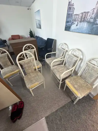 FREE steel frame chairs