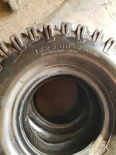 Set of Snowblower Tires - No Rims, View more