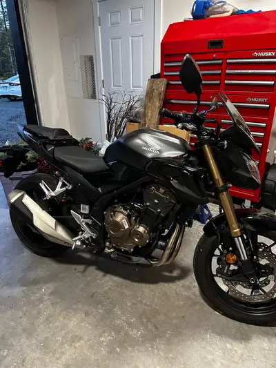 Selling my cb500f, took it on a couple trips and got my use from it. It’s a fun comfortable bike, I...