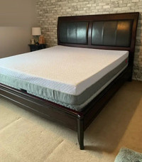 KING (2 SINGLE Mattresses + BOXSPRINGS) -- for KING Bed FRAME
