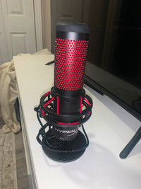 HyperX quad cast USB microphone