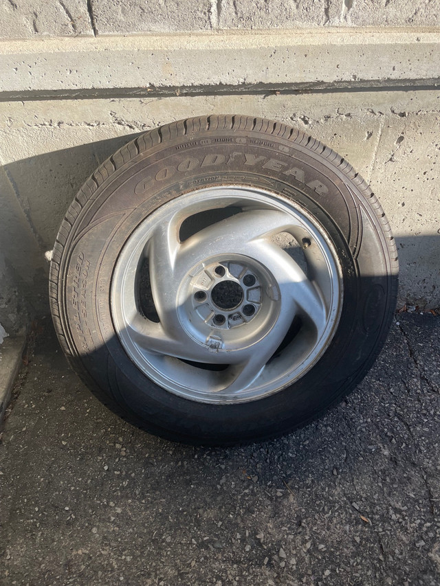 4 X Goodyear 16” tires 225/60R16 with rims new in Tires & Rims in Kitchener / Waterloo