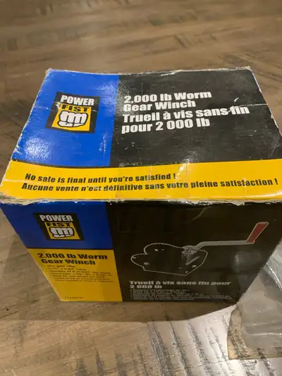 Power Fist 2000 lb Winch, View more