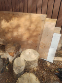 plywood and 2x4s 1/2 plywood make an offer 