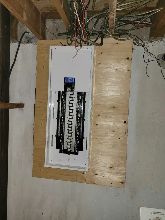 electrician. electrical panel upgrade.
