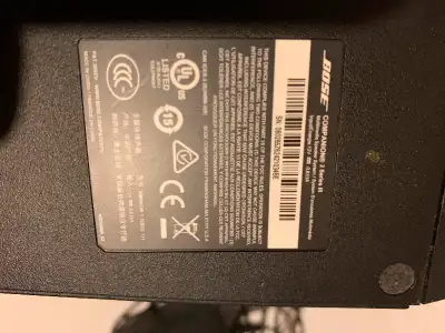 Bose speakers
