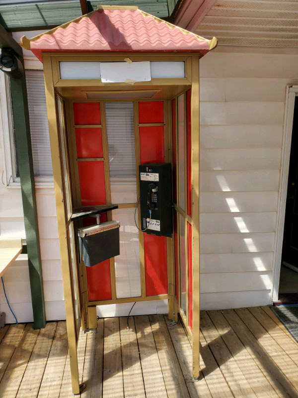 Pagoda Style Phone Booth , used for sale  