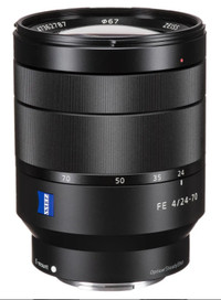 Sony SEL FE 24-70mm F4 E-Mount lens in box $700