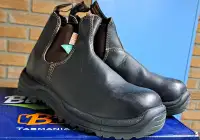 Blundstone Btough Brown CSA safety shoes