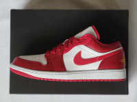 Nike Air Jordan 1 Low Cardinal Red - 553558607 - Size 9.5 New