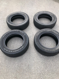 Set of 4 Goodyear all season tires