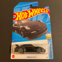 Hot Wheels PORSCHE 911 GT3 FACTORY FRESH EURO MATTE BLACK