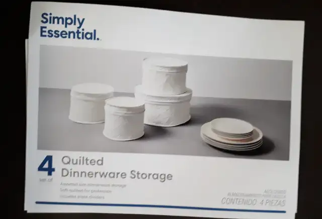 Quilted Dinnerware Storage in Storage & Organization in Burnaby/New Westminster - Image 2