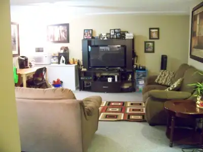 We have a 2 huge Bed rooms Basement Apartment for rent. Walk in Closet with side entrance very priva...