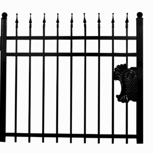 4'H x 4'W Wooden/Metal Fence Gate, View more