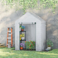 56"x29”x77" Walk-in Greenhouse for Outdoor