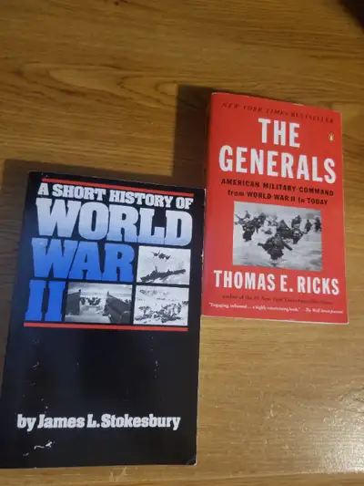 WWII history books- non-fiction set (2), View more