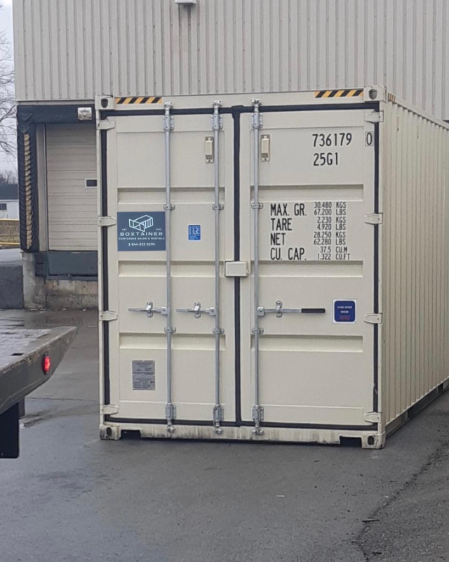 20FT STANDARD & 40'FT HIGH CUBE ONE TRIP CONTAINERS FOR SALE in Storage Containers in Barrie