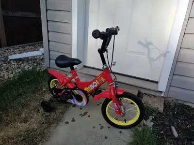 Kids Bicycle (8" wheels) w/ Training Wheels, View more