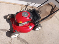 Craftsman lawn mower with a Briggs and Stratton engine