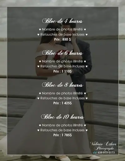 Valérie Éthier Photographe Mariage, View more