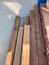 West Fraser 6x6 treated posts (8 total)