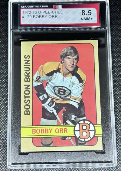 1972 Bobby Orr KSA 8.5 $300 and willing to ship.