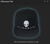 ALIENWARE Cap - Brand New, a prize from AlienwareArena.