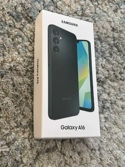 - Brand New Samsung Galaxy A16 (Unlocked) - Dual SIM Option - 6.7” HD AMOLED Touch-Display - Triple...