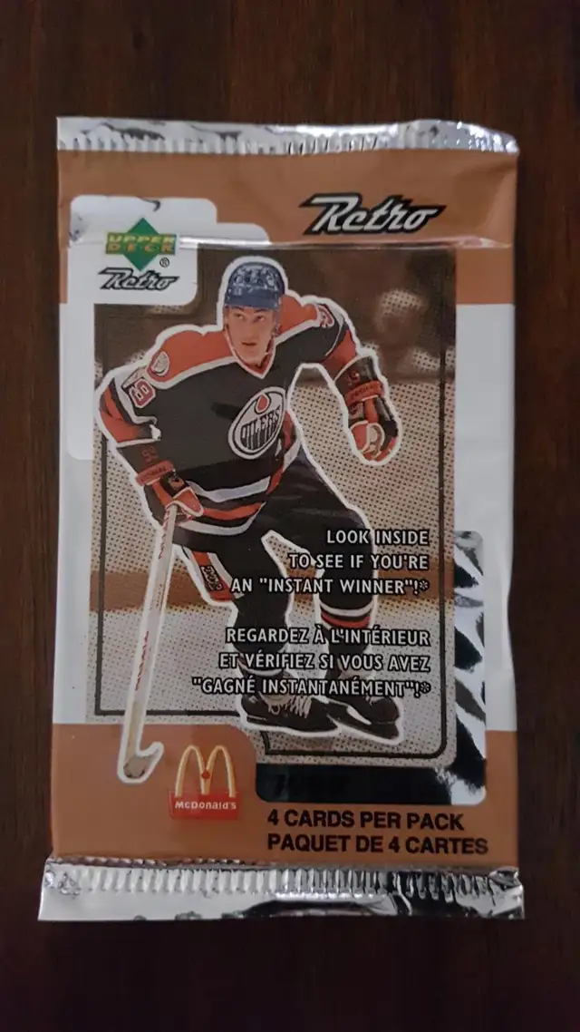 HOCKEY CARDS-1999 UPPER DECK  Retro McDonald's  - NEW & UNOPENED62863730938113122