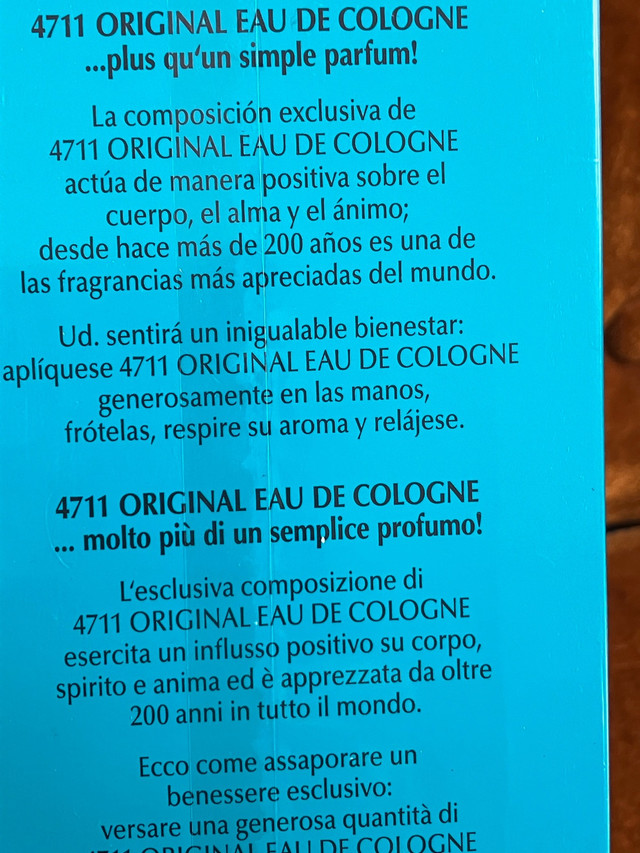 COLOGNE MAN’s aftershave ORIGINAL in Health & Special Needs in Yarmouth - Image 4