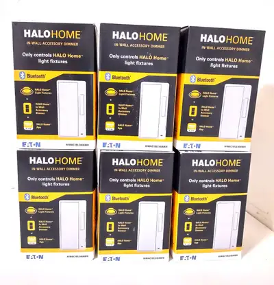 NEW Halo Home Smart Bluetooth Wireless In-Wall Accessory Dimmer, View more