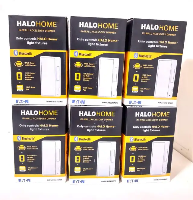 NEW Halo Home Smart Bluetooth Wireless In-Wall Accessory Dimmer in Other in Kitchener / Waterloo - Image 2