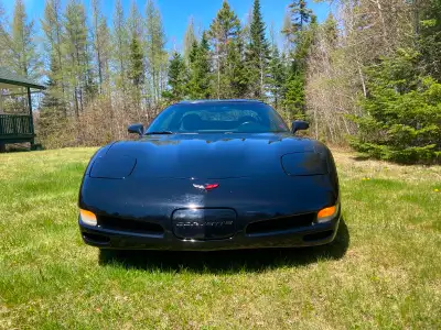 2002 Corvette, black on black, fully loaded, targa roof, Kenwood CD player, automatic, 5.7 motor