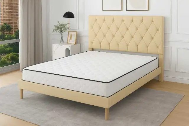Queen bed frame  in Beds & Mattresses in Vancouver - Image 2