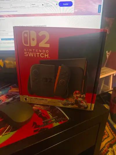 Nintendo switch 2 + Mario Kart World, View more