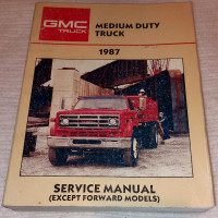 1987 GMC Truck Medium Duty Service Manual
