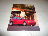 1998 Chevrolet Metro NOS Sales Brochure. Can mail in Canada