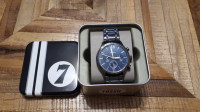 [NEW] Fossil Fenmore Multifunction Smoke Stainless Steel Watch