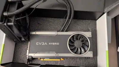 sale/trade: evga gtx 1070 hybrid for parts/repair, View more
