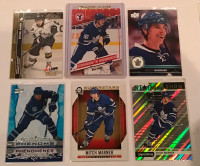 Maple Leafs Star Mitch Marner Pre Rookie, NHL Rookie + 4 Cards