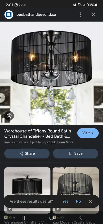 Tiffany style 6 light crystal chandelier, View more
